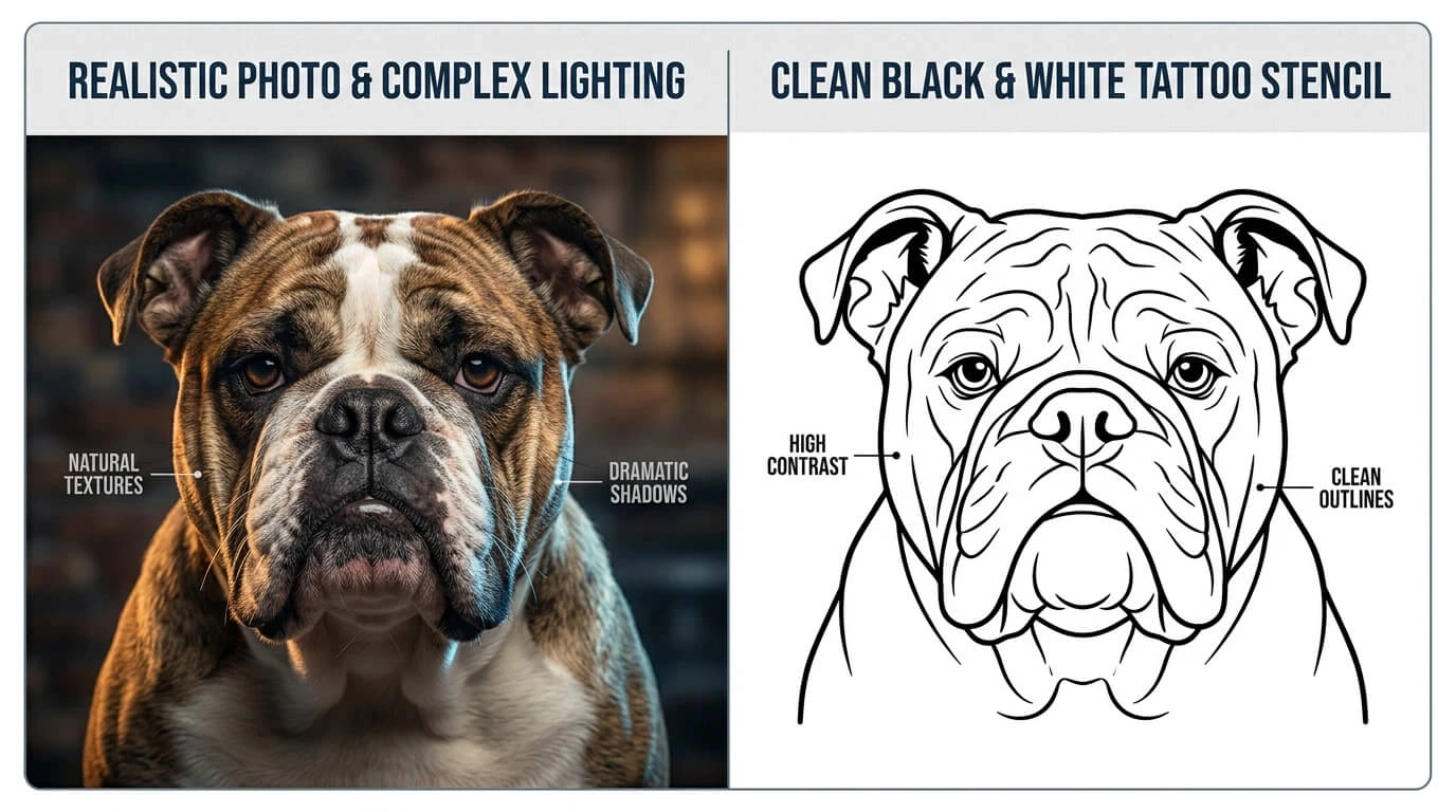 Tracing Getting Tedious? How to Convert Any Photo Into a Crisp Tattoo Stencil Instantly | TattooVault