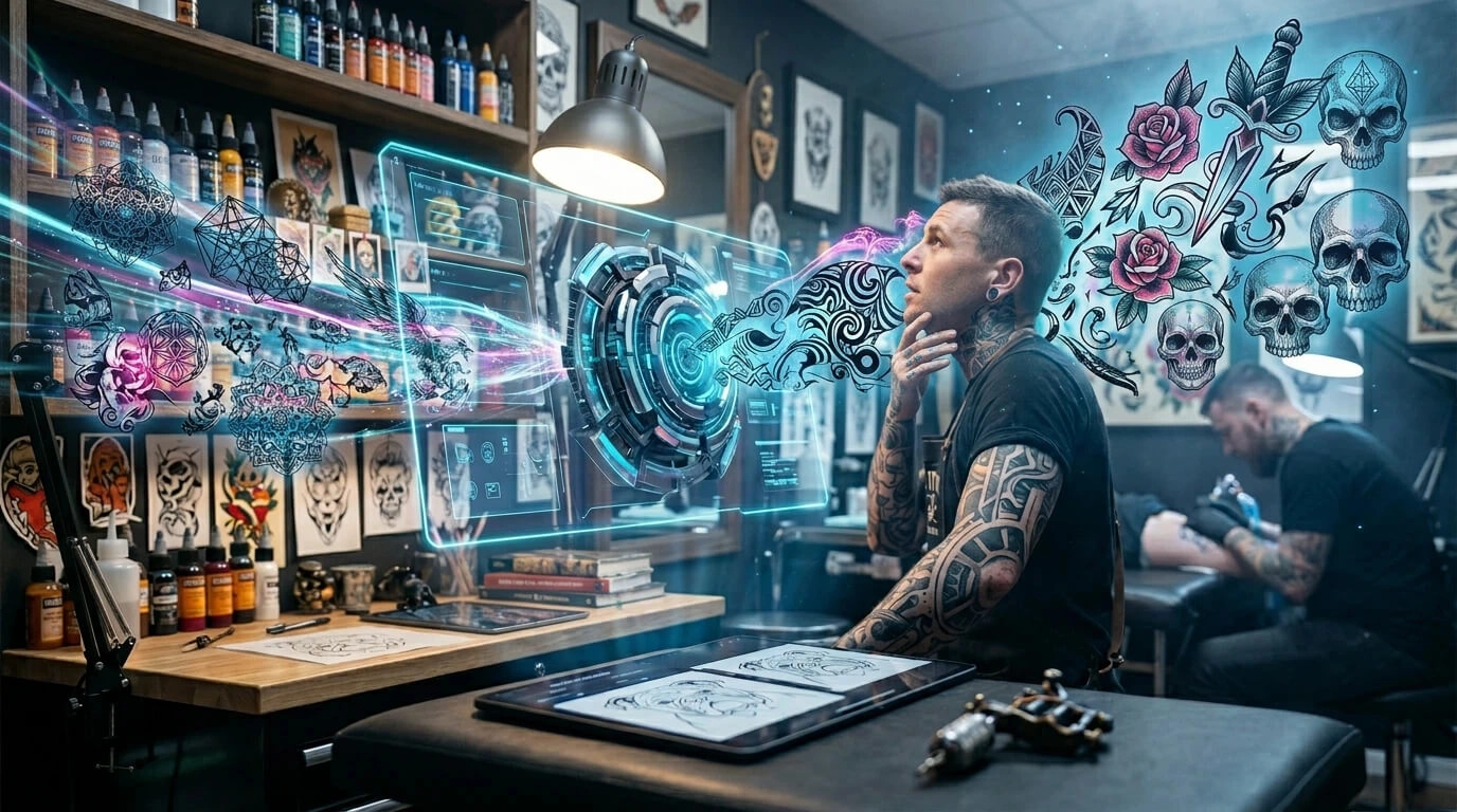 Overcoming Creative Blocks: How to Co-Create Your Next Tattoo with AI | TattooVault